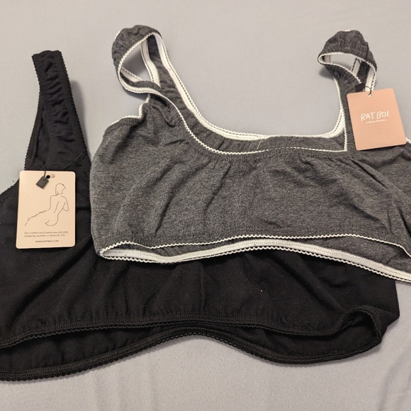 NWT - Two ratboi scoop bralettes size XL - Picture 2 of 3
